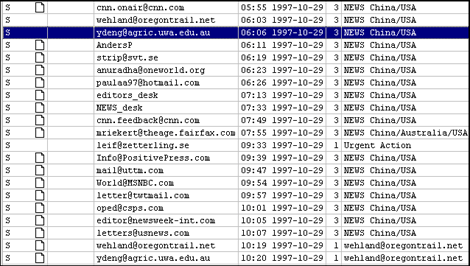 The first US-media contacts from BOES.ORG for Shao-han's survival