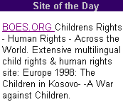 BOES.ORG - Site of the Day, Oct 30 - Nov 02 '98