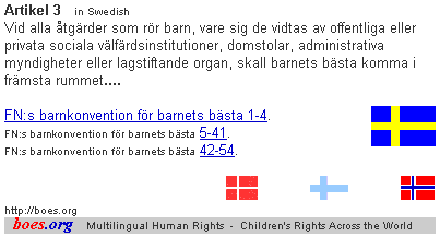 FN:s barnkonvention, Artikel 3